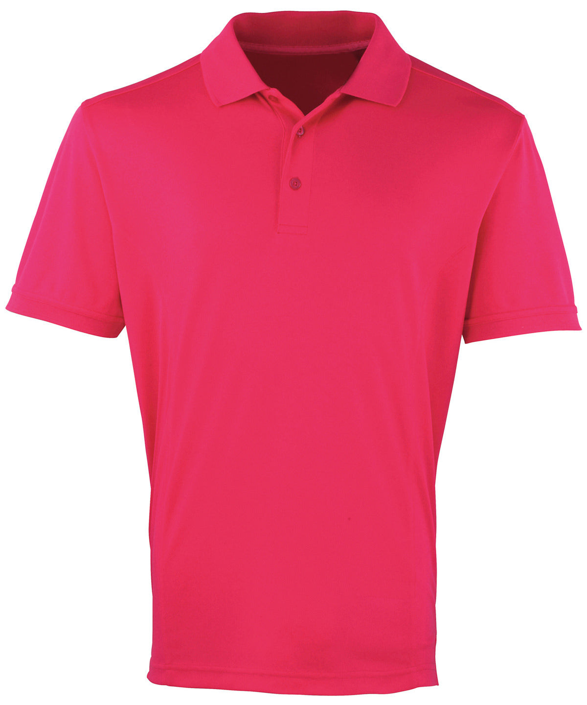 Coolchecker® Piqué-Polo | Intensives Pink