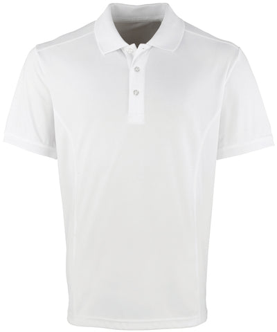 Polo piqu Coolchecker® | Blanco