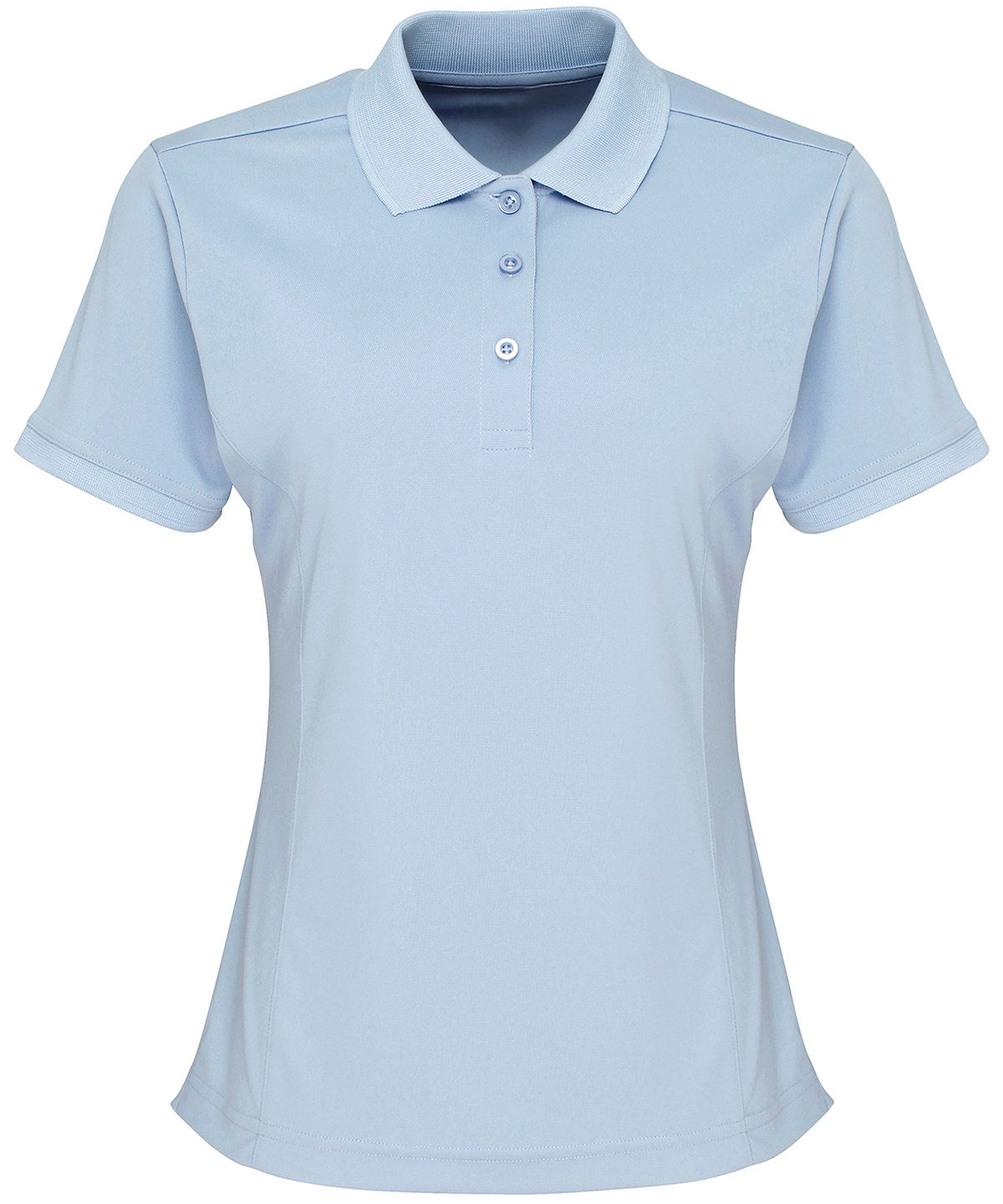 Coolchecker® Damen Piqué Polo | Hellblau