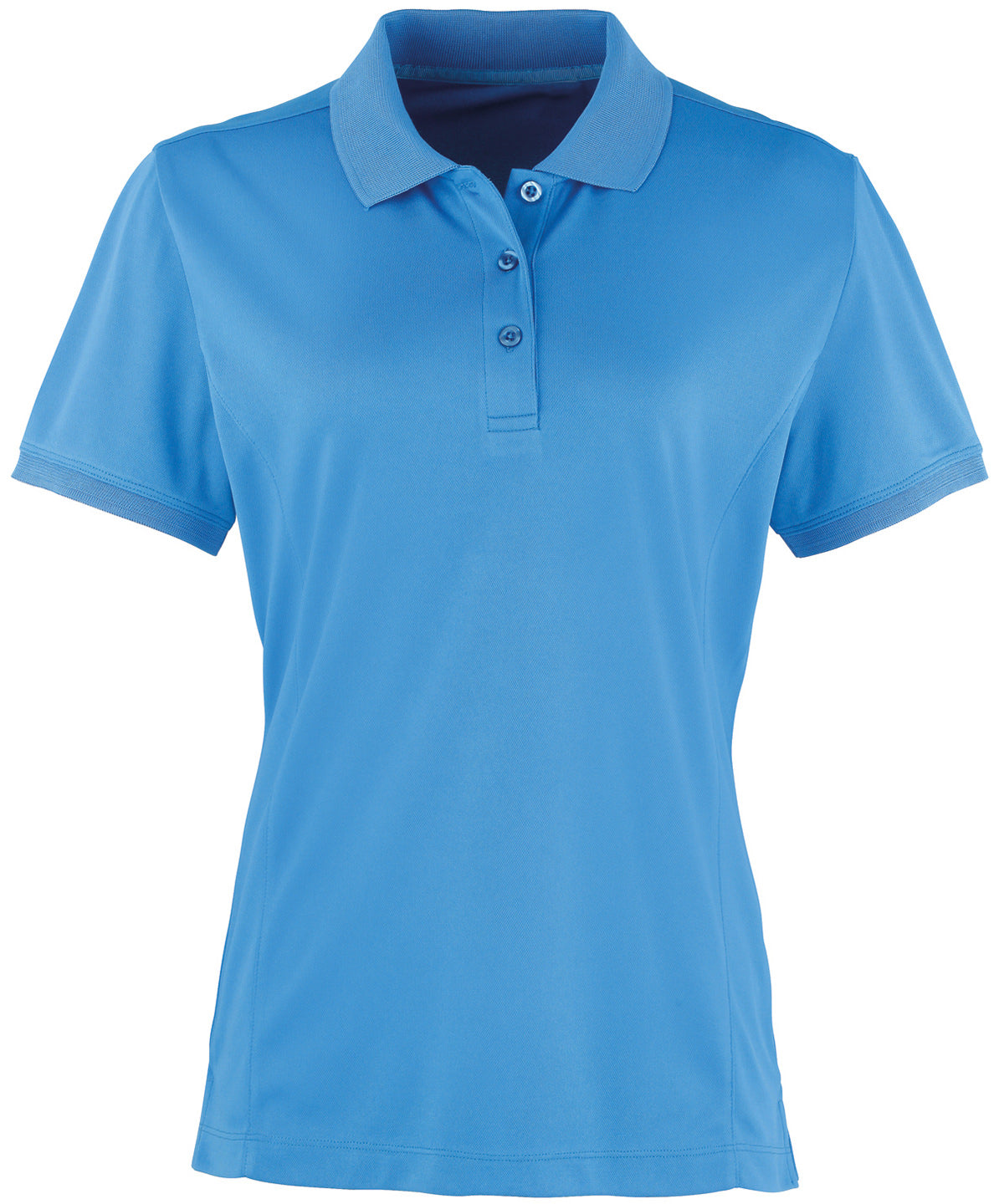 Coolchecker® Damen-Piqué-Polo | Saphir