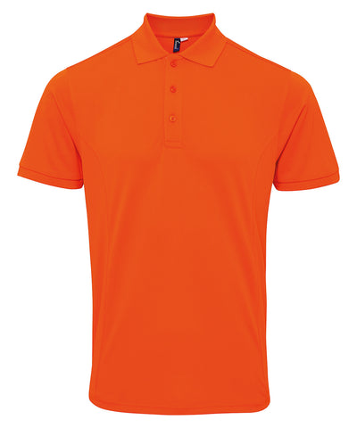 Polo piqu Coolchecker® plus | Naranja