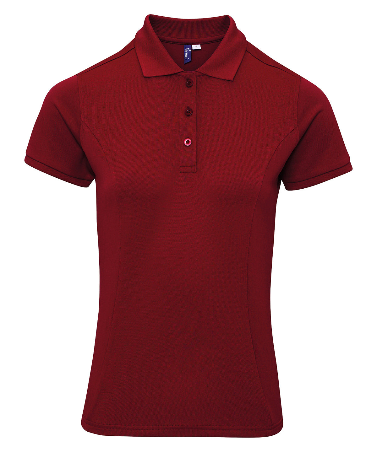Coolchecker® Plus Piqué-Poloshirt für Damen | Bordeaux