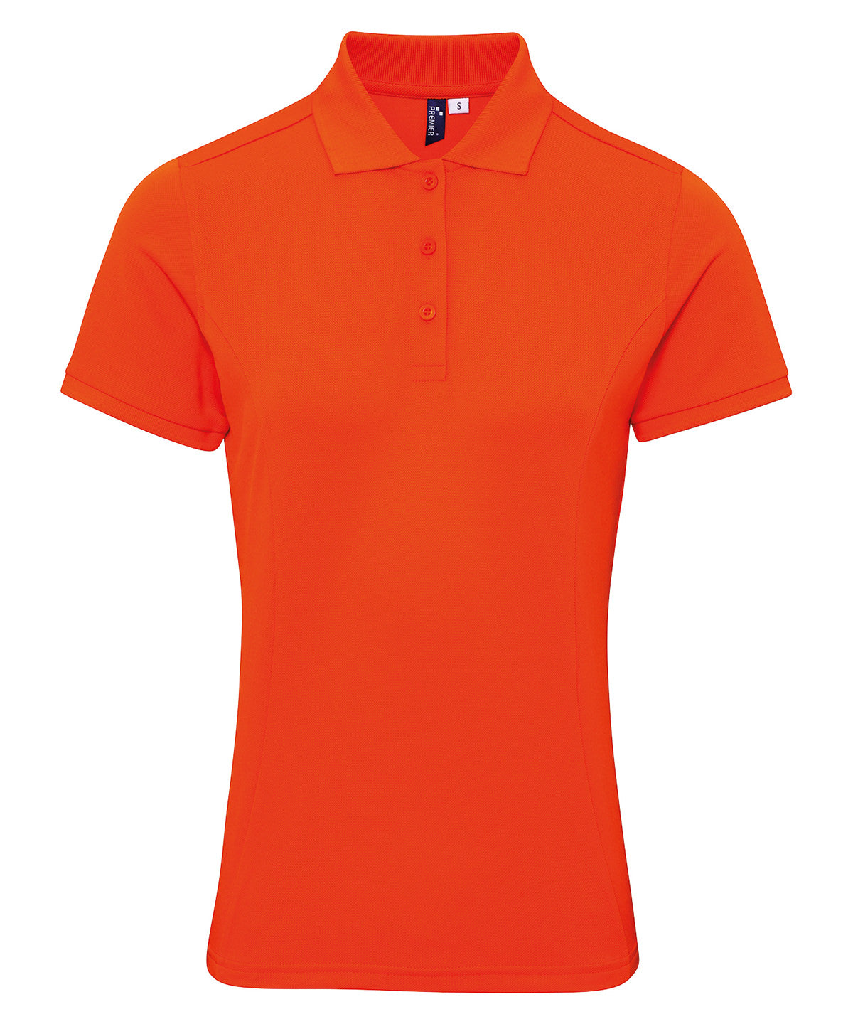 Coolchecker® Plus Piqué-Poloshirt für Damen | Orange