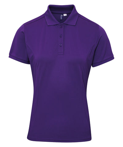 Polo piqu para mujer Coolchecker® plus | Morado