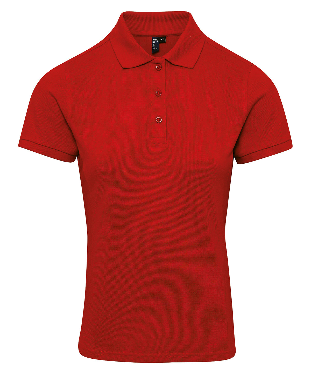 Coolchecker® Plus Piqué-Poloshirt für Damen | Rot