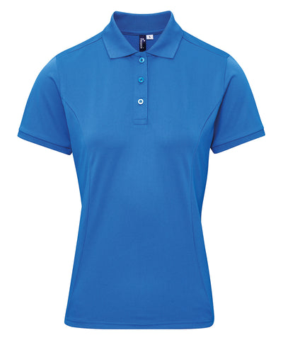 Polo piqu para mujer Coolchecker® plus | Zafiro
