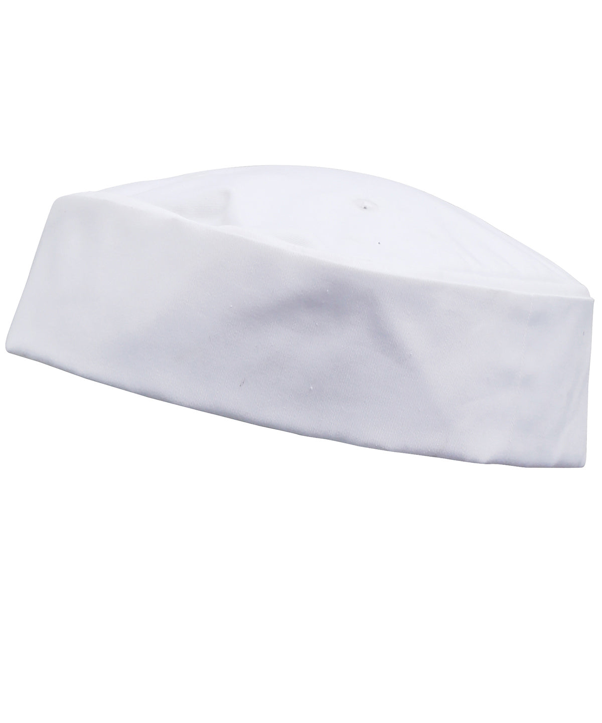Gorro de chef con vuelta | Blanco