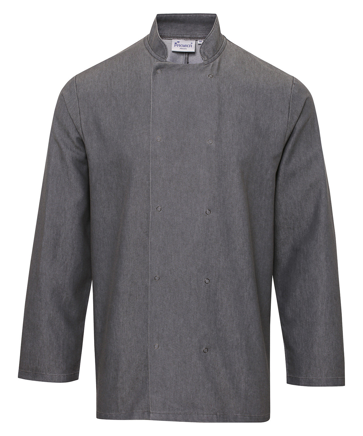 Denim-Kochjacke | Grauer Denim