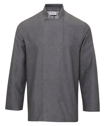 Denim-Kochjacke | Grauer Denim