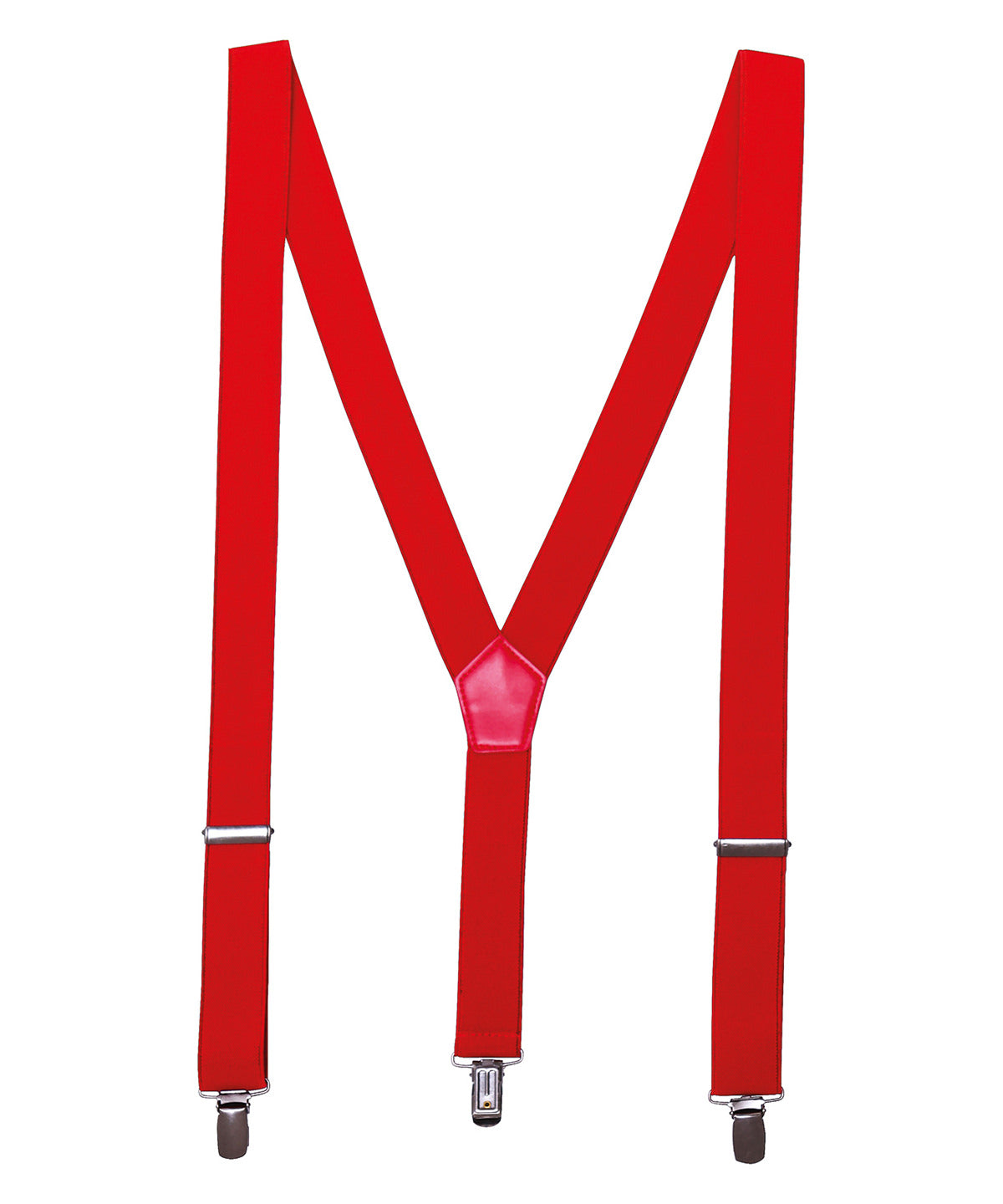 Hosenhalter zum Anklipsen | Rot