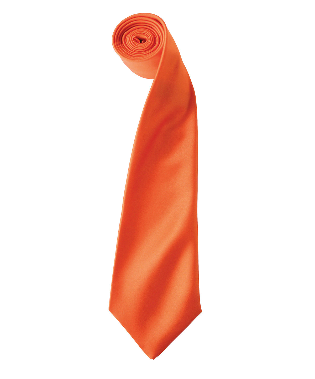 Colors Satin Krawatte | Orange