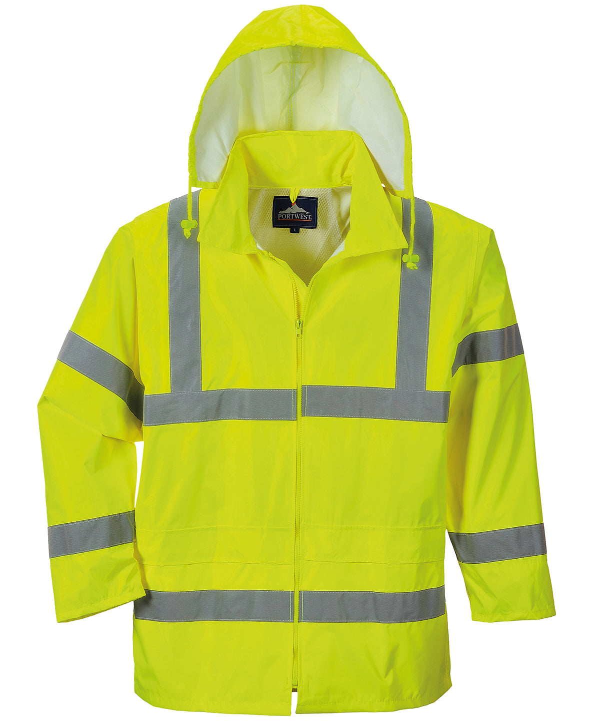 Chaqueta impermeable de alta visibilidad (H440) | Amarillo