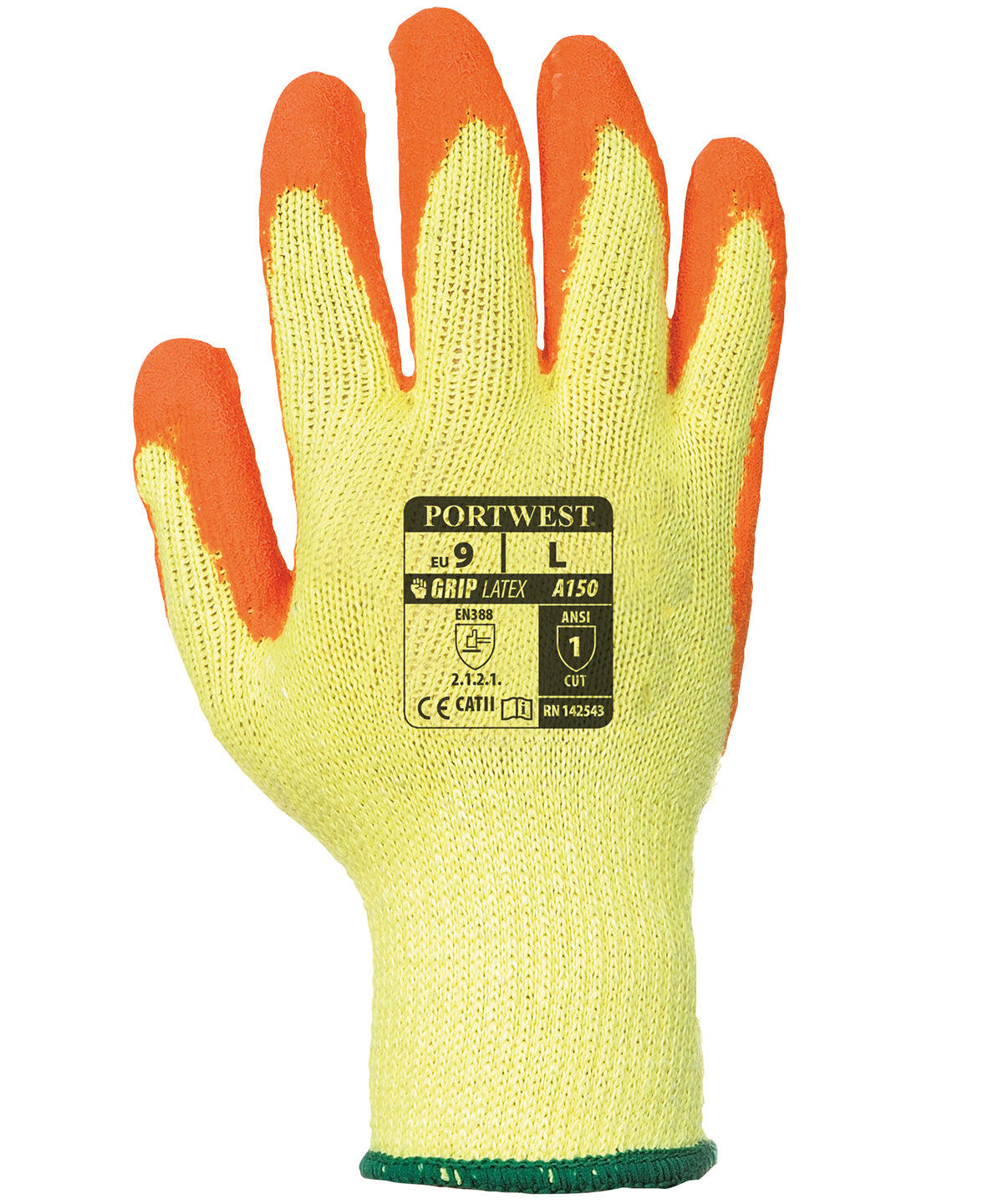Classic Grip Handschuh - Latex (A150) | Gelb/Orange