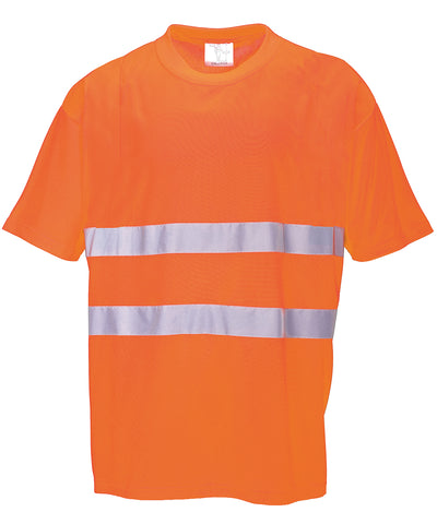 Camiseta de algodn Comfort (S172) | Naranja