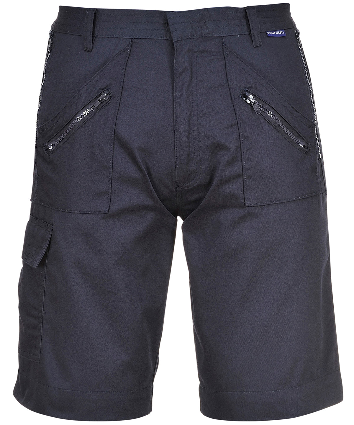 Pantalons courts d'accin (S889) coupe régulière | Azul Marino Oscuro