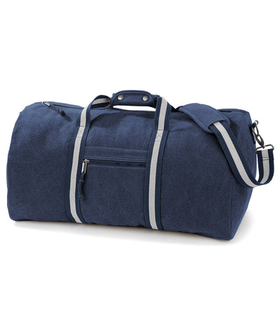 Bolso de lona vintage | Azul Marino Oxford Vintage