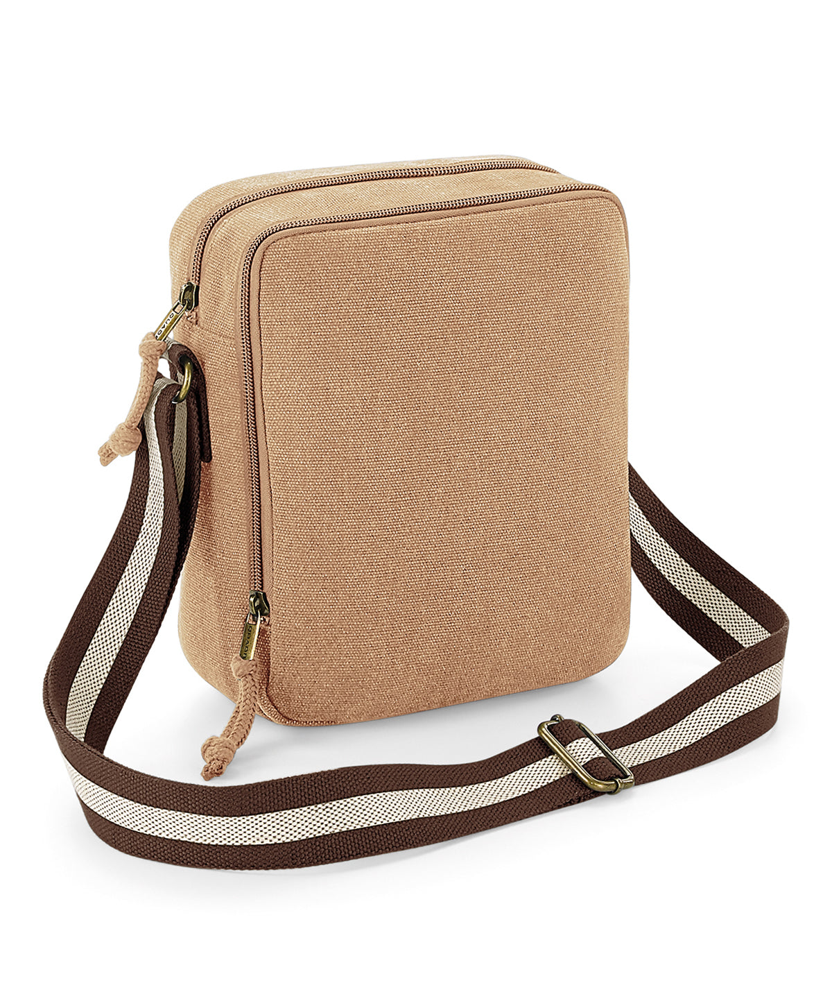 Bolso bandolera mini de lona vintage | Sahara - Sahara