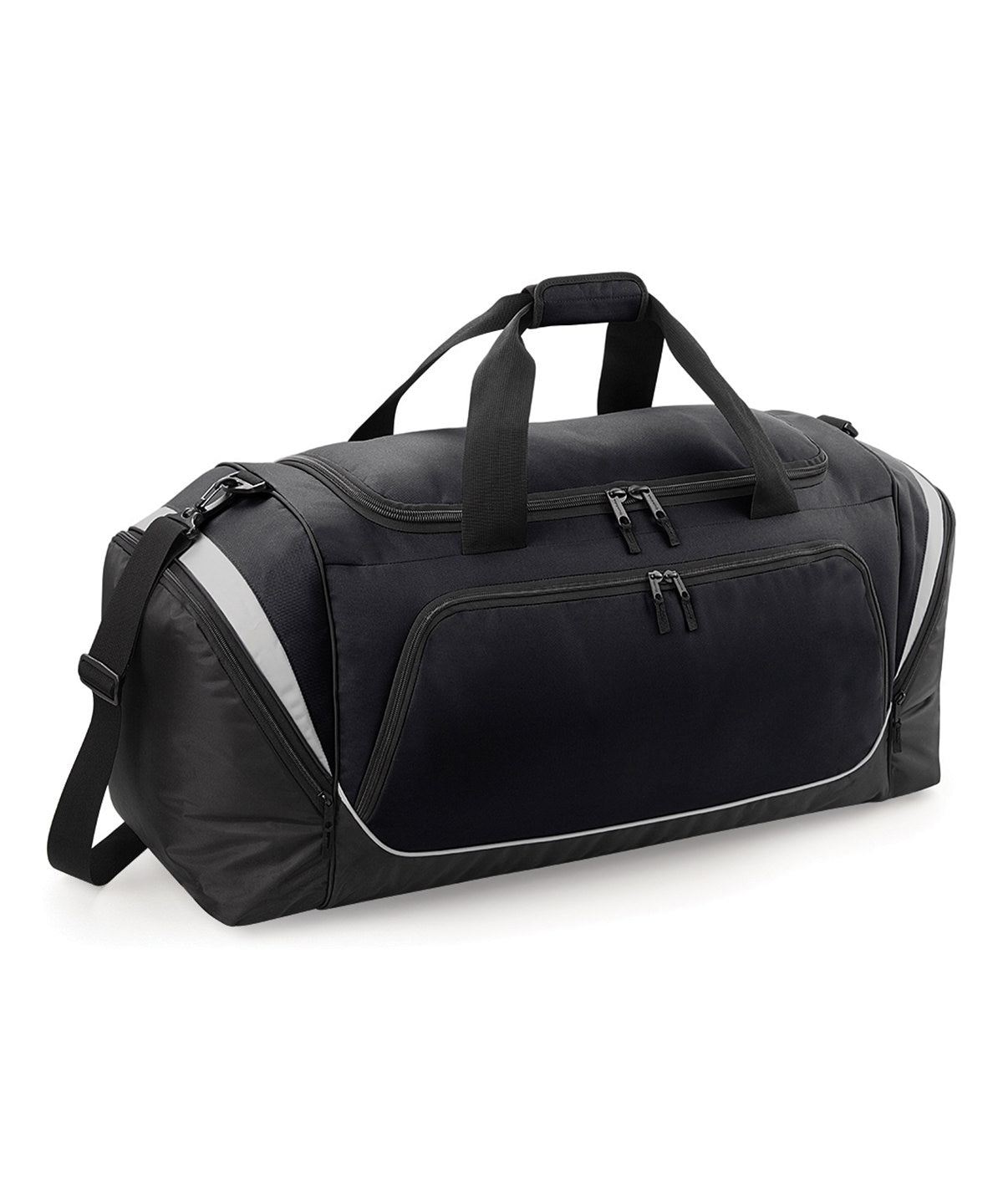 Bolsa de equipo Pro Team Jumbo | Negro/Gris Claro
