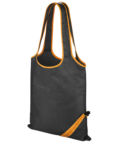 HDi bolso compacto de compras | Negro/Naranja