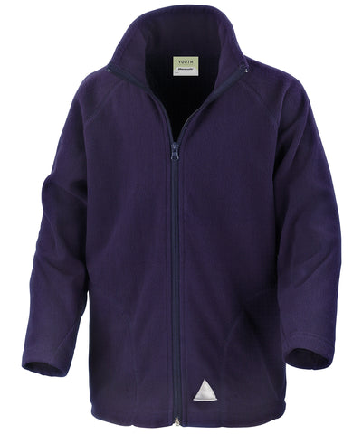 Junior Core Microfleece Jacke | Marineblau