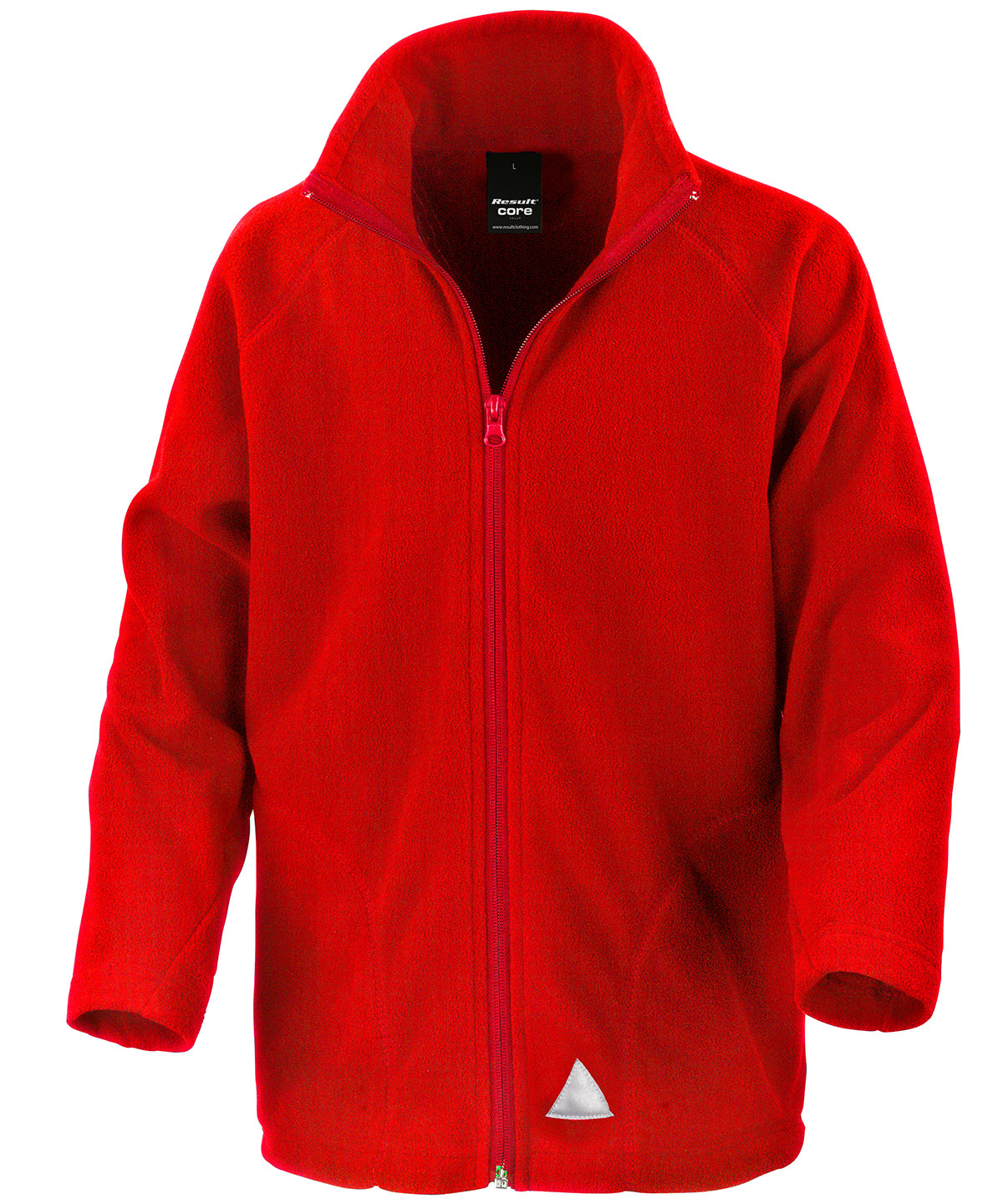 Core Junior Microfleece Jacke | Rot