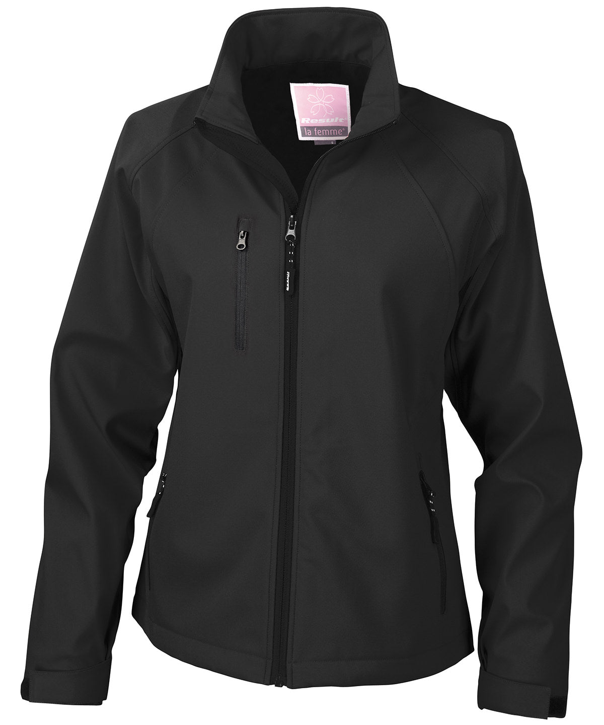 Damen Base Layer Softshelljacke | Schwarz