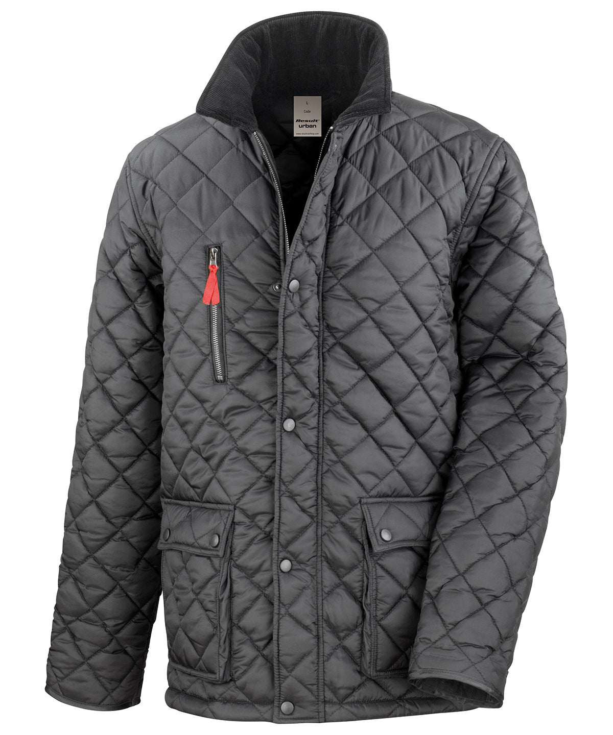 Urban Cheltenham Gold Jacke | Schwarz