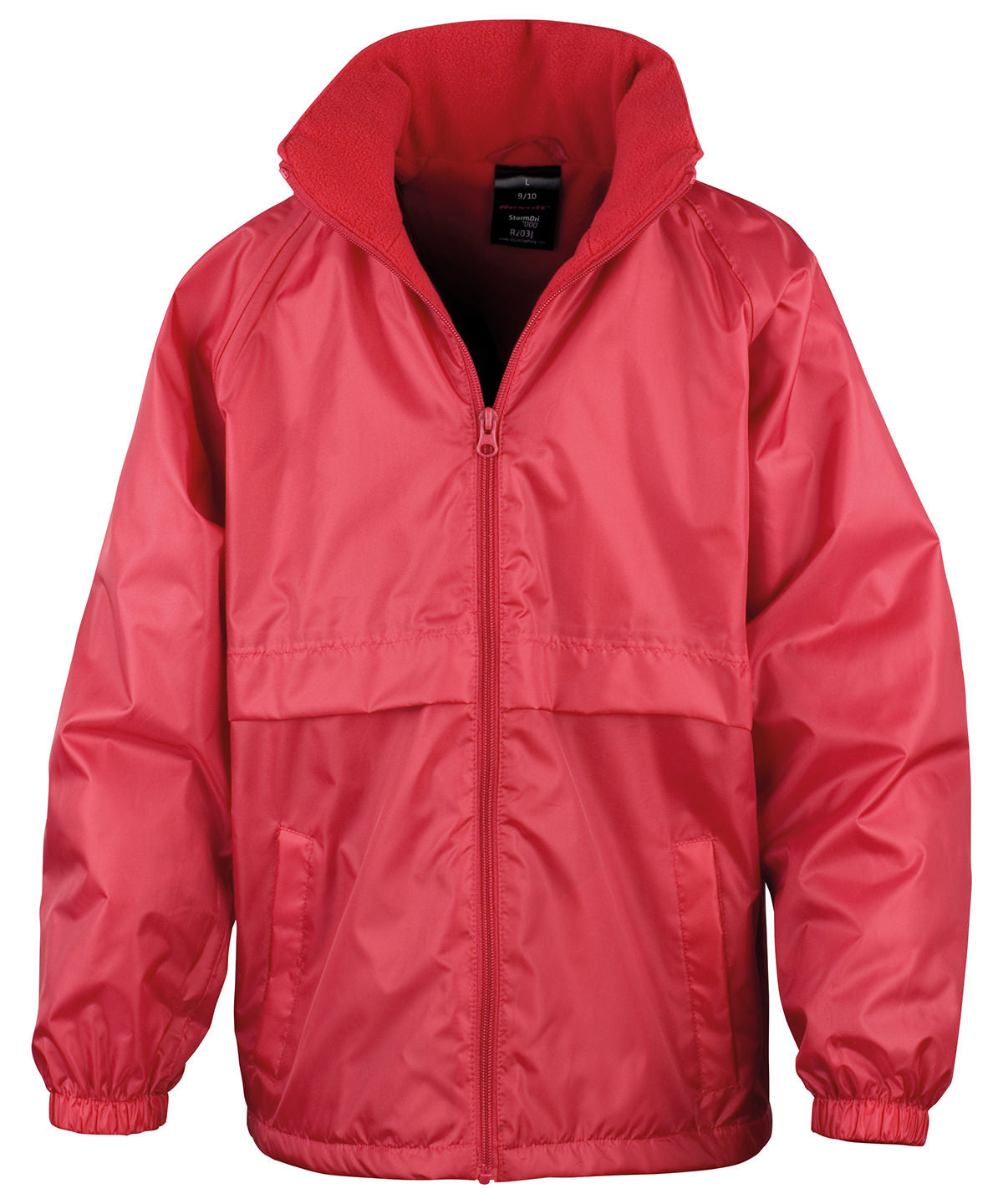Core Junior Microfleece-gefütterte Jacke | Rot