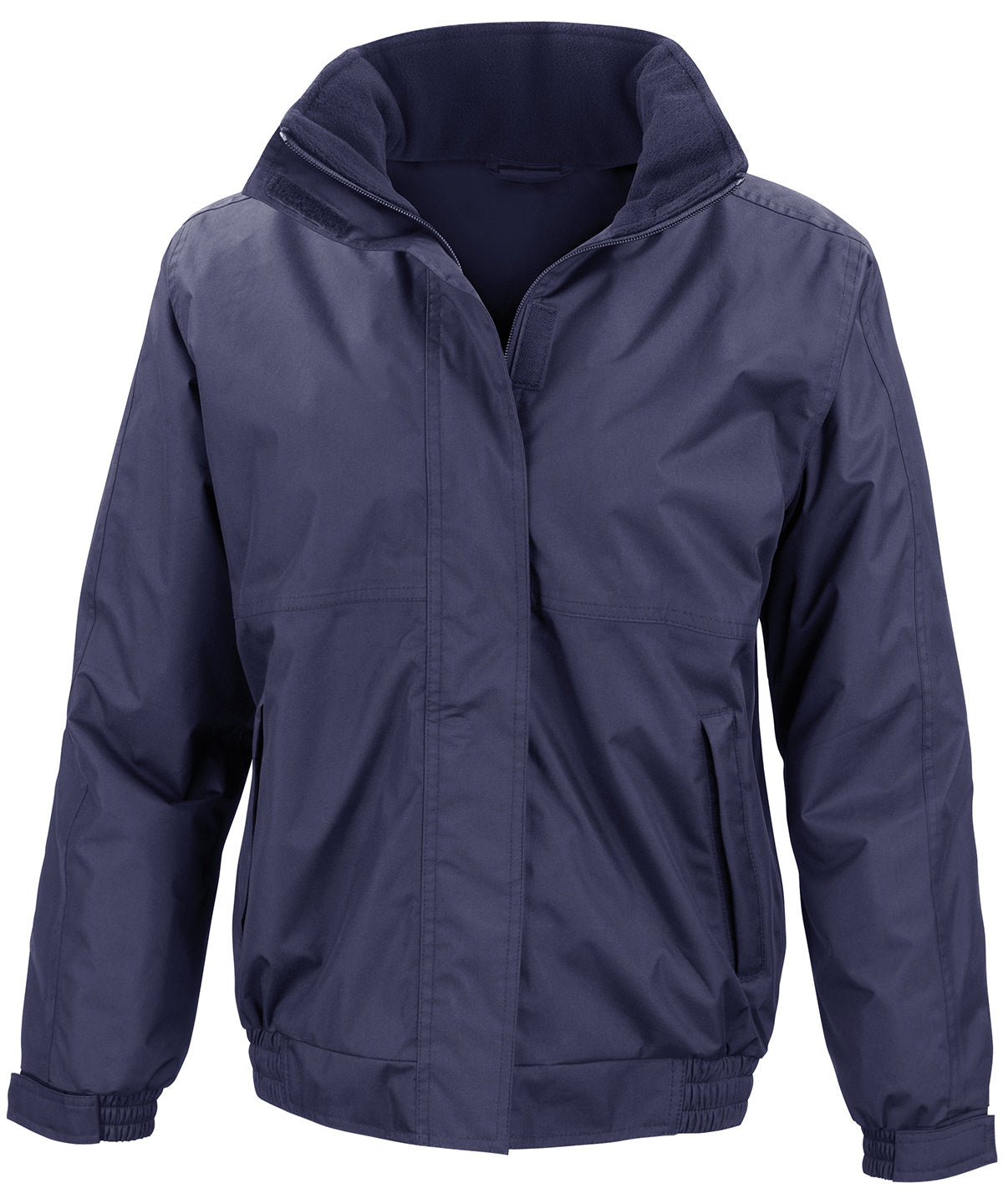 Damen Basic Channel Jacke | Marineblau