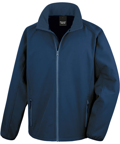 Chaqueta softshell Core pour imprimer | Bleu Marin/Bleu Marin