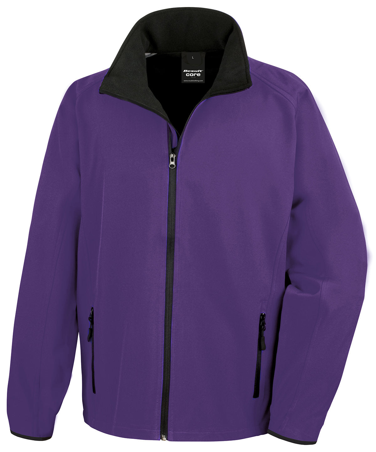 Chaqueta softshell Core pour imprimer | Morado/Nègre