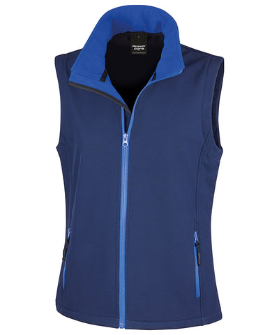 Chaleco softshell para mujer personnalisable | Azul Marin/Azul Real