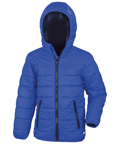 Chaqueta acolchada Core junior suave | Azul Real/Marino