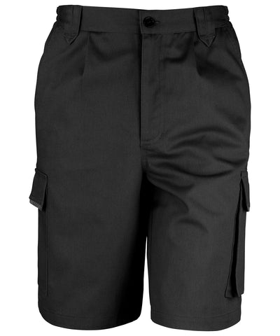 Pantalones cortos de accin Work-Guard | Negro