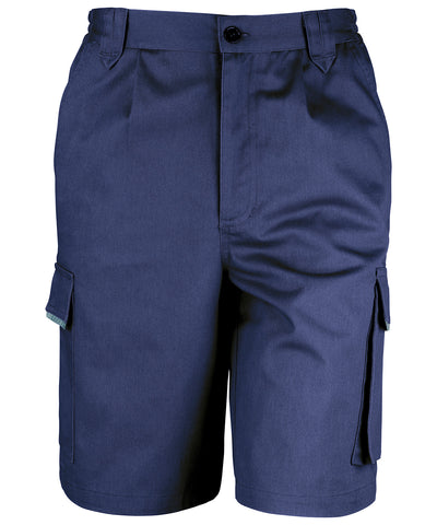 Pantalones cortos de accin Work-Guard | Azul Marino