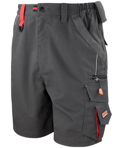 Work-Guard Technische Shorts | Grau/Schwarz