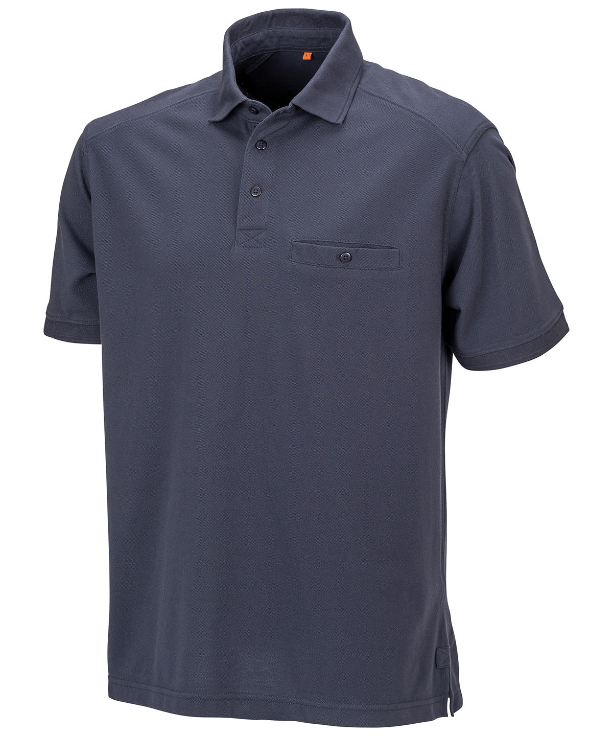 Camisa polo Work-Guard Apex con bolsillo | Azul Marino