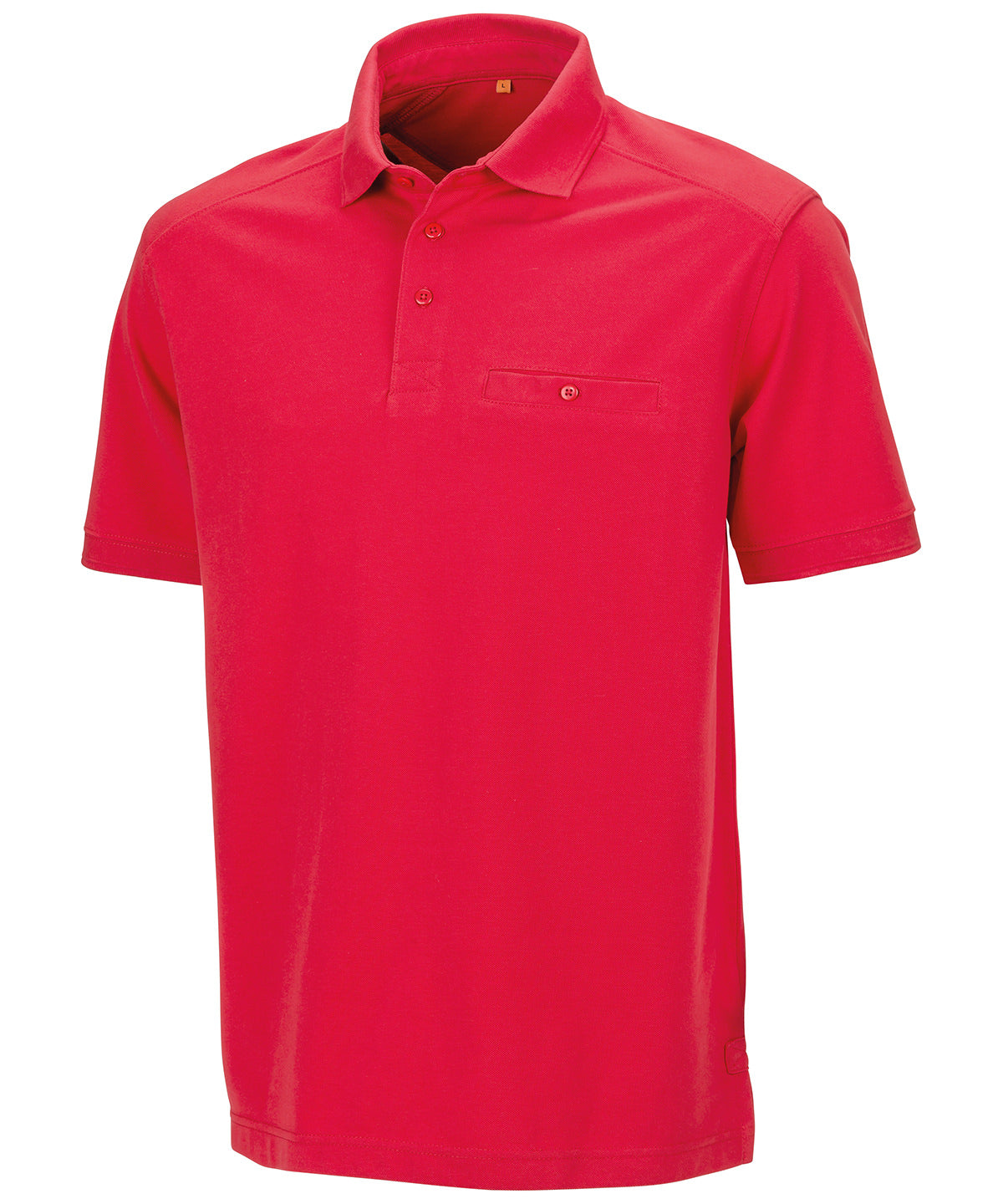 Camisa polo Work-Guard Apex con bolsillo | Rojo