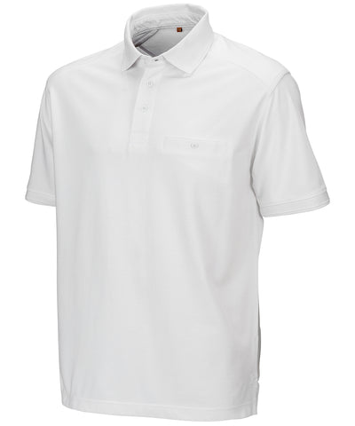 Camisa polo Work-Guard Apex con bolsillo | Blanco