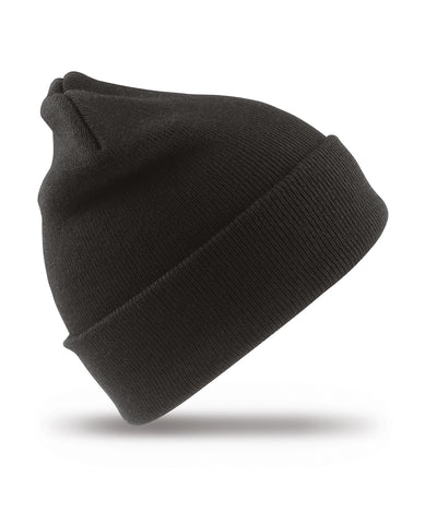 Gorro de esqu de lana | Negro