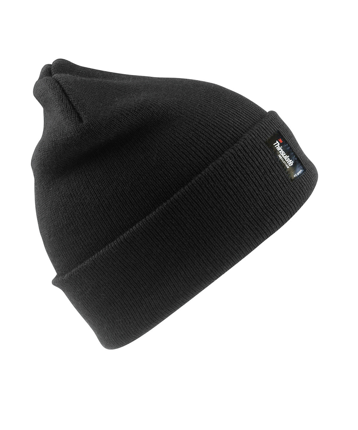 Gorro Thinsulate de peso pesado | Negro