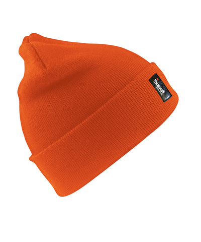 Gorro Thinsulate de peso pesado | Naranja Fluorescente