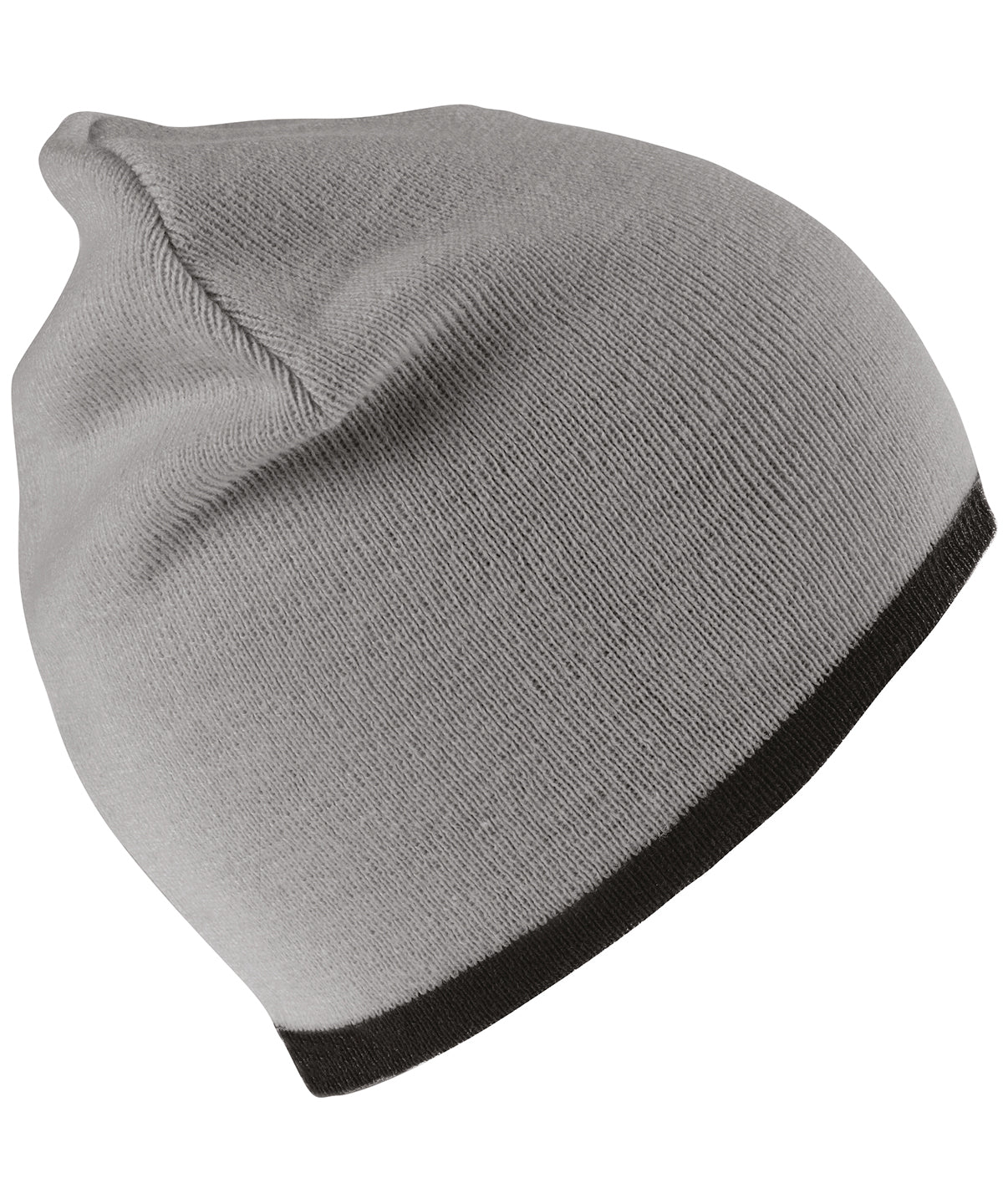 Gorro réversible de mode | Gris/Nègre
