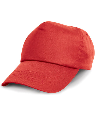 Gorra de algodn para nios | Rojo