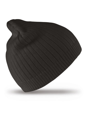 Gorro de punto de algodn | Negro
