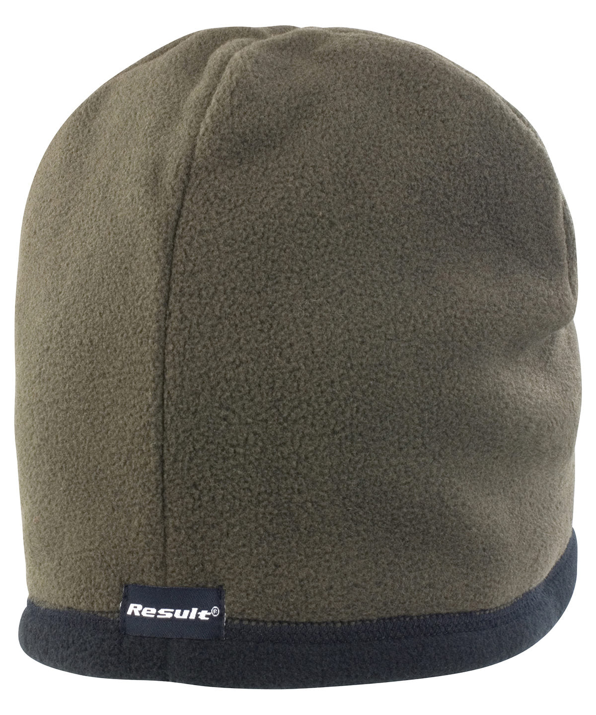 Gorro reversible de microfleece | Verde/Negro