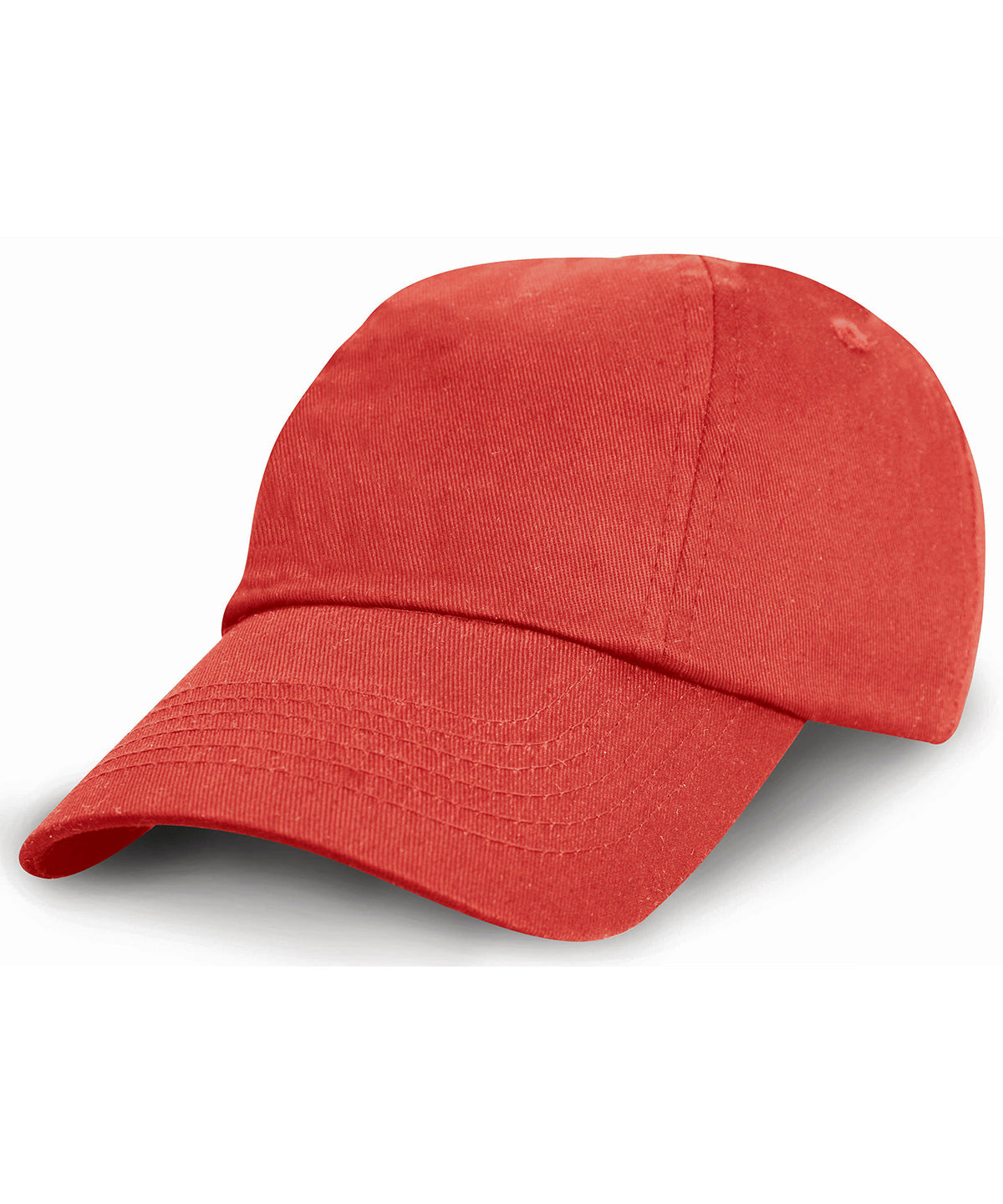 Gorra de algodn de perfil bajo para nios | Rojo