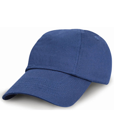 Gorra de algodn de perfil bajo para nios | Azul Real