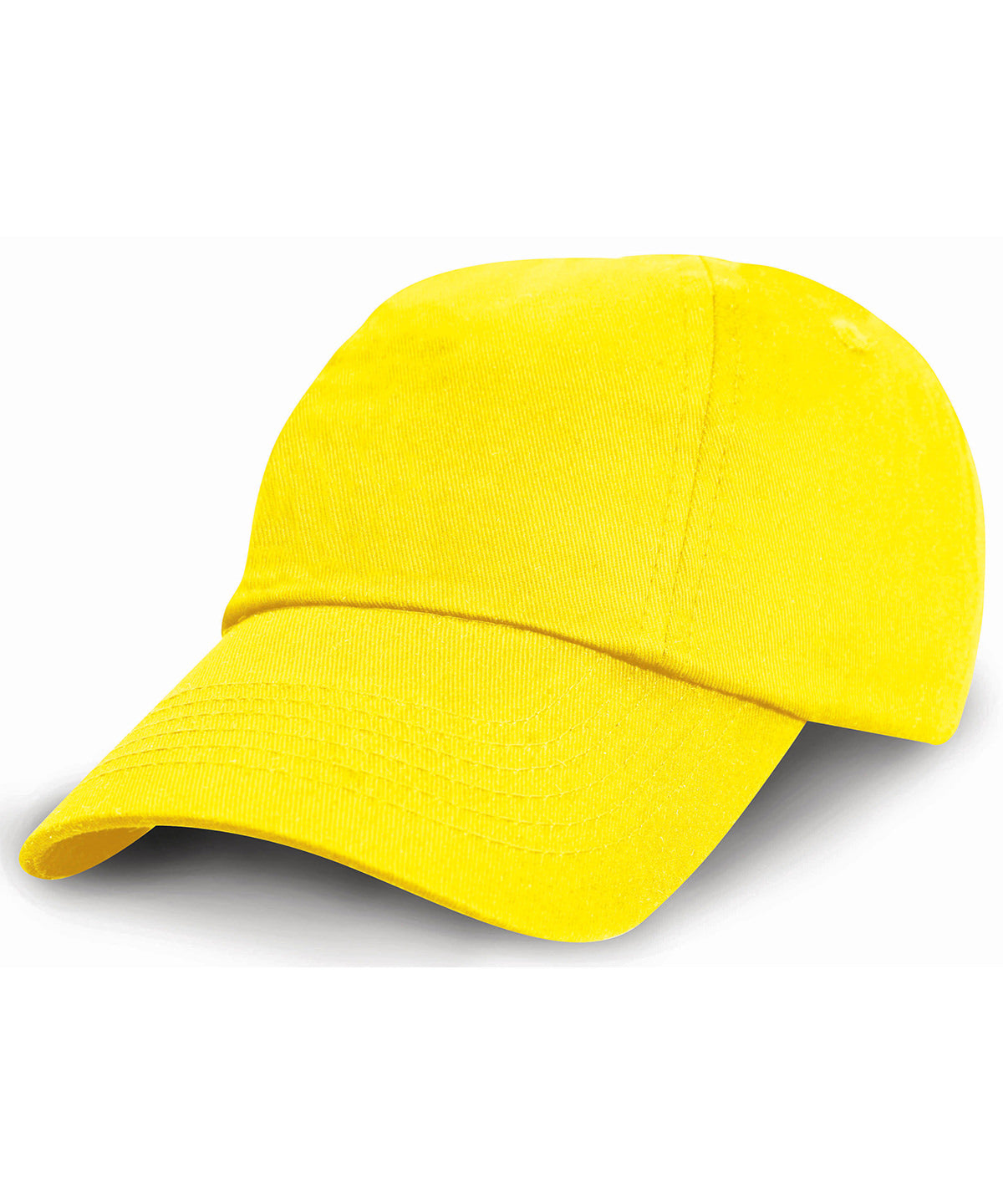 Gorra de algodn de perfil bajo para nios | Amarillo