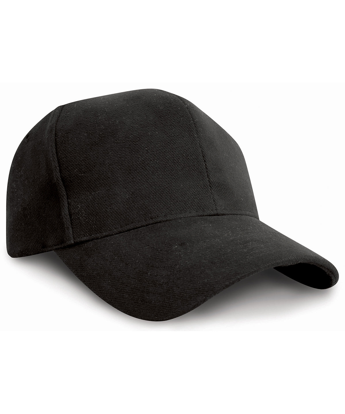 Gorra de algodn pesado estilo profesional | Negro